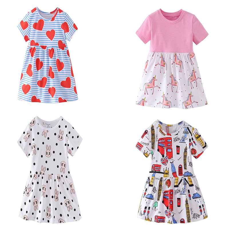 Baby Clothing Patterns Free - Jumping Meters 2T-7T Prinzessinnen-Mädchenkleider Geburtstagskleider Bestseller