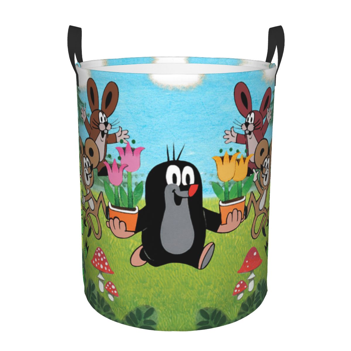 Baby Clothing Hamper - Happy Mole Wäsche korb zusammen klappbare
