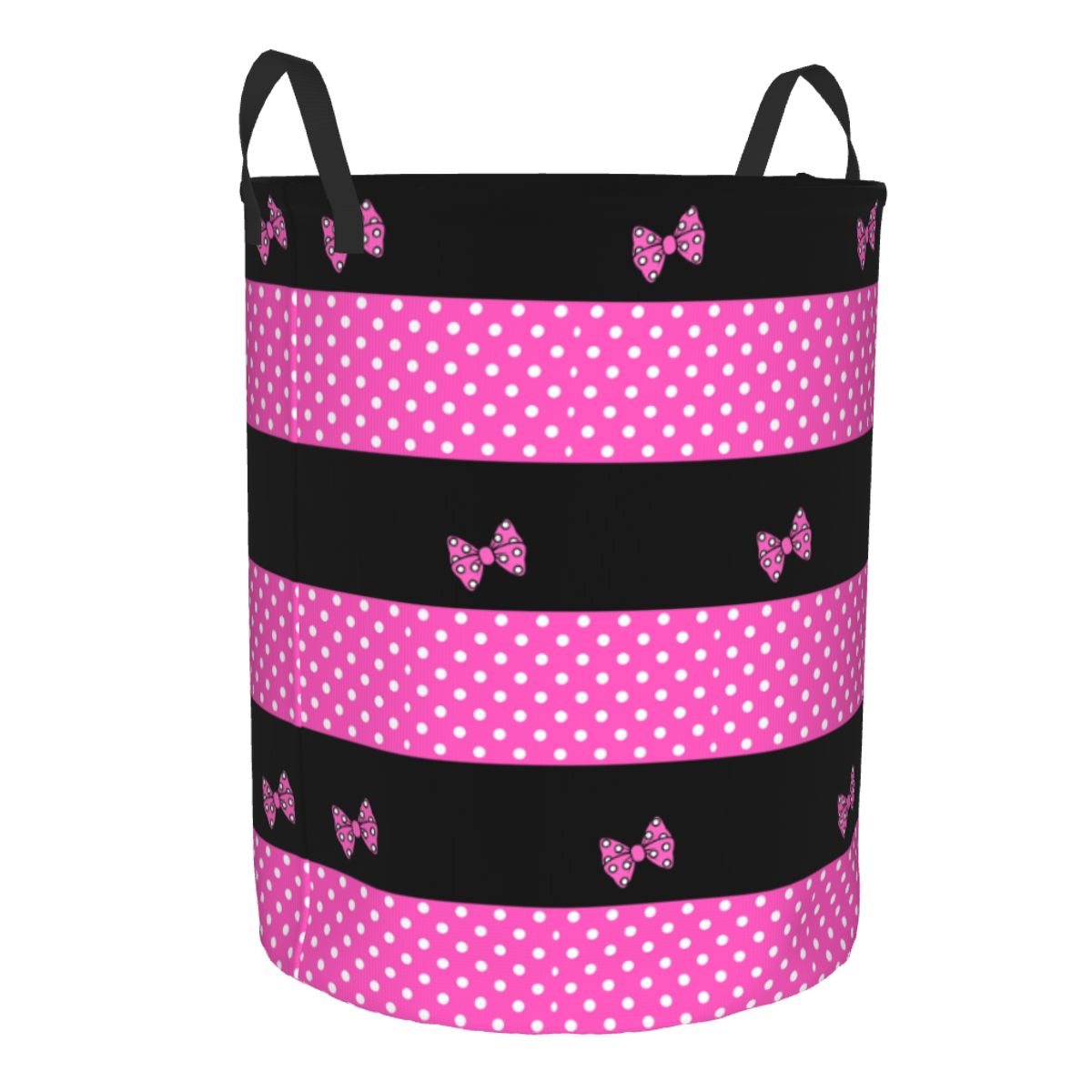 Benutzer definierte rosa Minni – Baby Clothing Hamper Bewertung und Preis