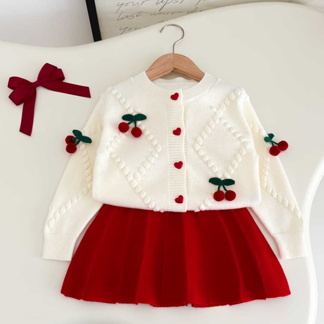 Kirschstrick-Cardigan für Mädc – Knit Cardigan Infant Bewertung und Preis