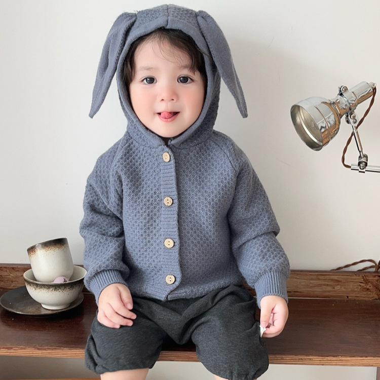 Kinder-Strickjacke mit langen  – Knit Cardigan Infant Bewertung und Preis