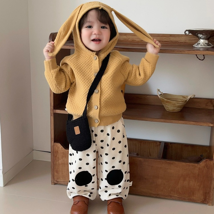 Kinder-Strickjacke mit langen  – Knit Cardigan Infant Bewertung und Preis